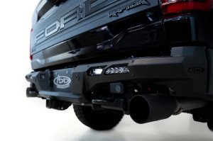 Ford F-150 Raptor Rear Bumper - Addictive Desert Designs - Phantom - Hammer Black - `21-`22 Ford F-150 Raptor Rear Bumper - Addictive Desert Designs - Phantom - Hammer Black - `21-`22